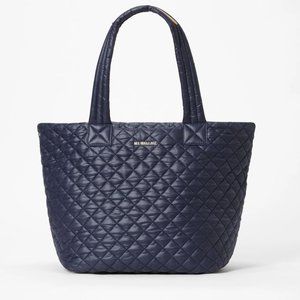 MZ Wallace Medium Metro Tote Dawn Rec Navy